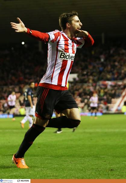 Anche Fabio Borini  al Sunderland. Action